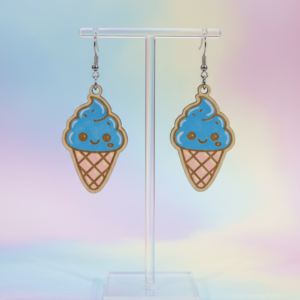 boucles d'oreilles "tagada" en bois (copie)